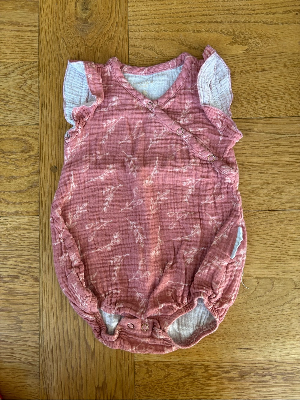 Muslin Romper | Pink